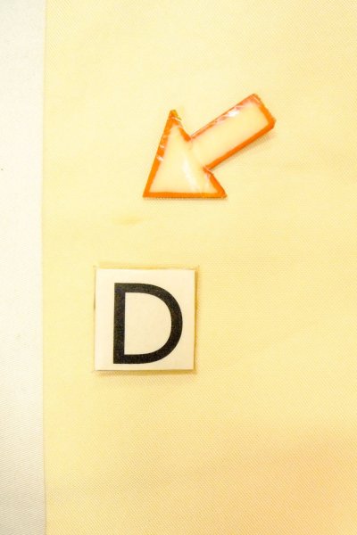 画像15: O0607A 名古屋帯 女性用着物 シルク（正絹）   アイボリー 花 【中古】 【USED】 【リサイクル】 ★★★☆☆ (15)