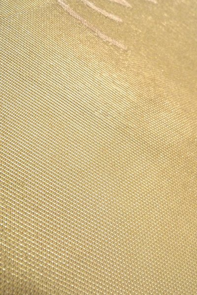画像10: O0607C 袋帯 女性用着物 シルク（正絹）  光沢のある アイボリー  【中古】 【USED】 【リサイクル】 ★★★☆☆ (10)