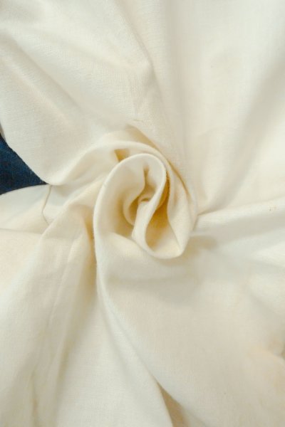 画像11: O0624B 男性用襦袢  綿 オフ　ホワイト, 風景 【中古】【USED】【リサイクル】 ★★☆☆☆【O0624B】 (11)