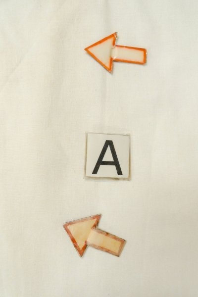 画像13: O0624B 男性用襦袢  綿 オフ　ホワイト, 風景 【中古】【USED】【リサイクル】 ★★☆☆☆【O0624B】 (13)