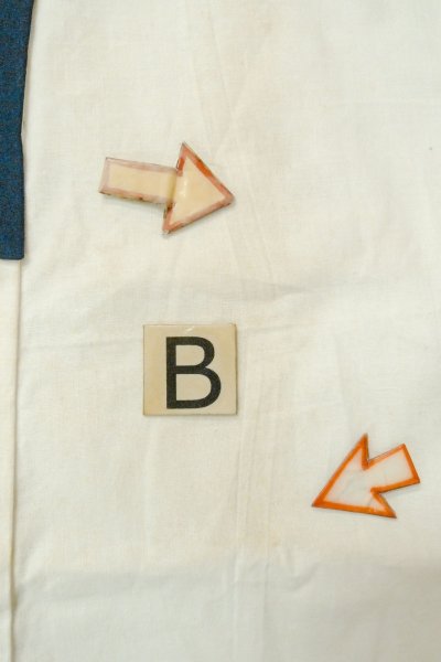 画像14: O0624B 男性用襦袢  綿 オフ　ホワイト, 風景 【中古】【USED】【リサイクル】 ★★☆☆☆【O0624B】 (14)