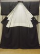 画像2: O0624D 女性用紋付  化繊 黒,  【中古】【USED】【リサイクル】 ★★★★☆【O0624D】 (2)