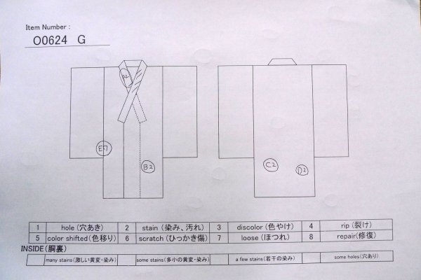 画像17: O0624G 女性用留袖  シルク（正絹） 黒, 唐花 【中古】【USED】【リサイクル】 ★☆☆☆☆【O0624G】 (17)