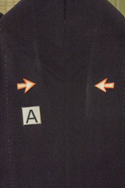 画像18: O0624G 女性用留袖  シルク（正絹） 黒, 唐花 【中古】【USED】【リサイクル】 ★☆☆☆☆【O0624G】 (18)