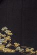 画像5: O0624H 女性用留袖  化繊 黒, 花 【中古】【USED】【リサイクル】 ★☆☆☆☆【O0624H】 (5)
