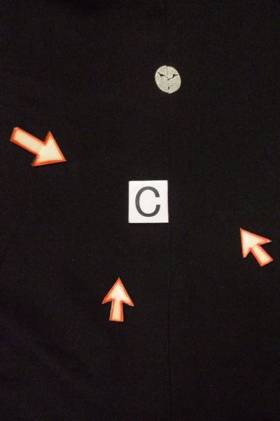 画像20: O0624I 女性用留袖  シルク（正絹） 黒, 梅 【中古】【USED】【リサイクル】 ★★★☆☆【O0624I】 (20)