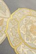 画像14: O0624J 女性用留袖  シルク（正絹） 青み灰色, 唐花 【中古】【USED】【リサイクル】 ★★★☆☆【O0624J】 (14)
