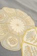画像16: O0624J 女性用留袖  シルク（正絹） 青み灰色, 唐花 【中古】【USED】【リサイクル】 ★★★☆☆【O0624J】 (16)