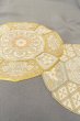画像17: O0624J 女性用留袖  シルク（正絹） 青み灰色, 唐花 【中古】【USED】【リサイクル】 ★★★☆☆【O0624J】 (17)