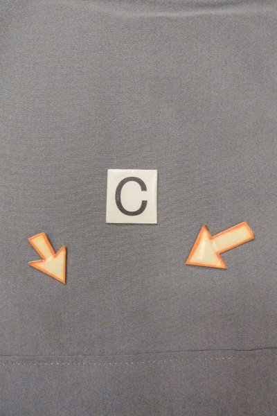 画像23: O0624J 女性用留袖  シルク（正絹） 青み灰色, 唐花 【中古】【USED】【リサイクル】 ★★★☆☆【O0624J】 (23)