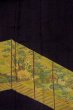 画像5: O0624L 女性用留袖  シルク（正絹） 黒, 花 【中古】【USED】【リサイクル】 ★★★☆☆【O0624L】 (5)