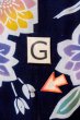 画像20: O0624R 女性用注染浴衣  綿 藍, 花 【中古】【USED】【リサイクル】 ★☆☆☆☆【O0624R】 (20)