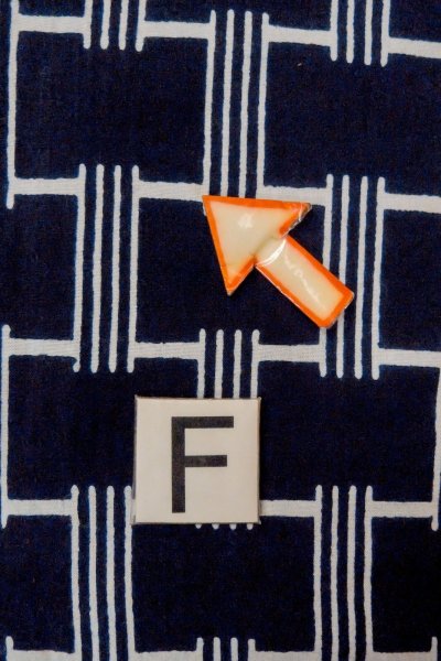 画像19: O0624T 女性用浴衣（日本製）  綿 藍, 線 【中古】【USED】【リサイクル】 ★★★☆☆【O0624T】 (19)