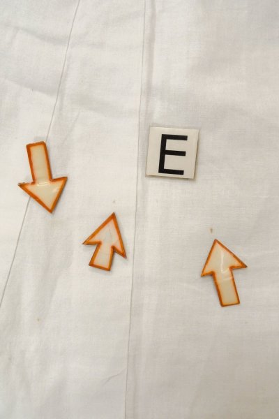 画像24: O0624X 女性用浴衣（日本製）  綿麻 白, 花 【中古】【USED】【リサイクル】 ★★☆☆☆【O0624X】 (24)