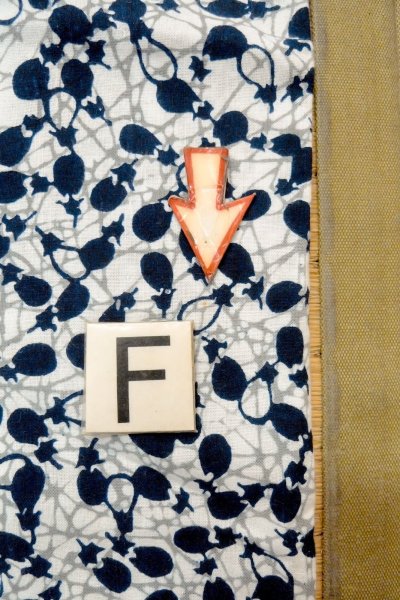 画像19: O0624Z 女性用浴衣（日本製）  綿 白, 氷割 【中古】【USED】【リサイクル】 ★☆☆☆☆【O0624Z】 (19)