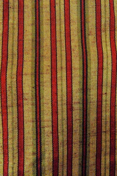 画像7: O0711G 女性用紬  シルク（正絹） マルチカラー, 縞 【中古】【USED】【リサイクル】 ★★★☆☆【O0711G】 (7)