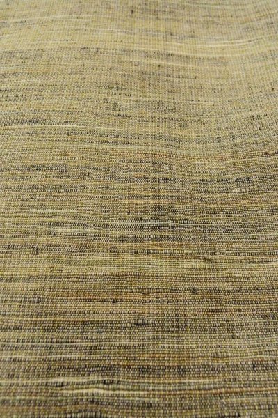 画像9: O0711L 女性用紬  シルク（正絹） 灰色がかったマルチカラー, 線 【中古】【USED】【リサイクル】 ★★★★☆【O0711L】 (9)