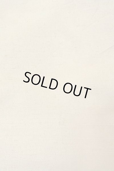 画像7: O0711P 女性用紬  シルク（正絹） オフ　ホワイト, 蝶々 【中古】【USED】【リサイクル】 ★★☆☆☆【O0711P】 (7)