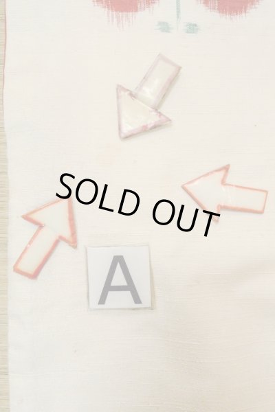 画像14: O0711P 女性用紬  シルク（正絹） オフ　ホワイト, 蝶々 【中古】【USED】【リサイクル】 ★★☆☆☆【O0711P】 (14)