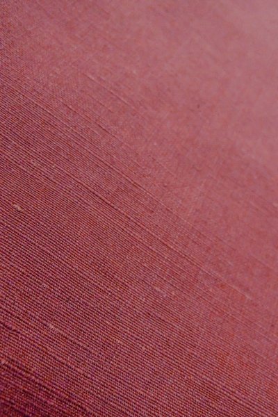 画像10: O0711Q 女性用紬  シルク（正絹） 淡いえんじ, 幾何学模様 【中古】【USED】【リサイクル】 ★★★☆☆【O0711Q】 (10)