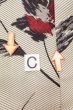 画像16: O0718H 女性用織  シルク（正絹） 灰色, 花 【中古】【USED】【リサイクル】 ★☆☆☆☆【O0718H】 (16)
