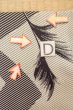 画像17: O0718H 女性用織  シルク（正絹） 灰色, 花 【中古】【USED】【リサイクル】 ★☆☆☆☆【O0718H】 (17)