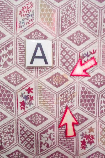 画像14: O0718M 女性用織  シルク（正絹） アイボリー, 花 【中古】【USED】【リサイクル】 ★★☆☆☆【O0718M】 (14)