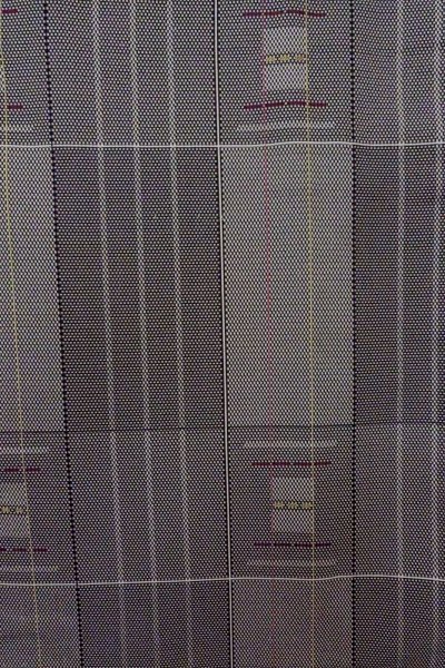 画像4: O0718Q 女性用織  シルク(正絹) 黒, 線 【中古】【USED】【リサイクル】 ★★★★☆【O0718Q】 (4)