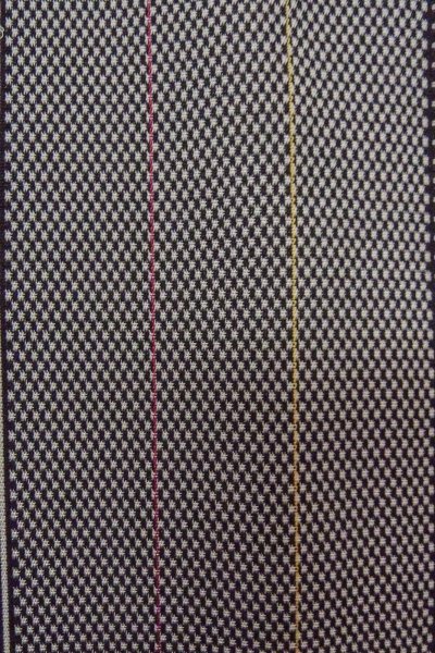 画像7: O0718Q 女性用織  シルク(正絹) 黒, 線 【中古】【USED】【リサイクル】 ★★★★☆【O0718Q】 (7)