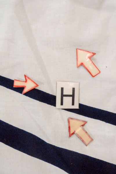 画像21: O0718U 女性用浴衣(日本製)  綿 白, 線 【中古】【USED】【リサイクル】 ★★☆☆☆【O0718U】 (21)