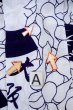 画像14: O0718V 女性用浴衣(日本製)  綿 白, 桐 【中古】【USED】【リサイクル】 ★★☆☆☆【O0718V】 (14)