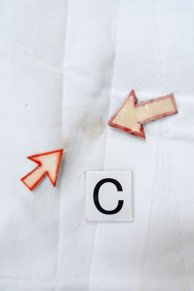 画像16: O0718Y 女性用浴衣(日本製)  綿 白, 花 【中古】【USED】【リサイクル】 ★★☆☆☆【O0718Y】 (16)