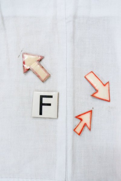 画像19: O0718Y 女性用浴衣(日本製)  綿 白, 花 【中古】【USED】【リサイクル】 ★★☆☆☆【O0718Y】 (19)