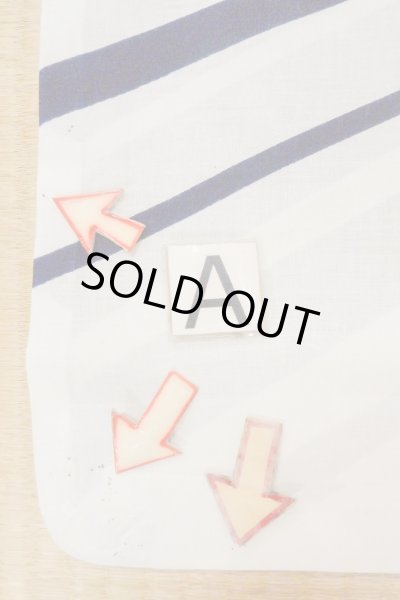 画像14: O0718Z 女性用浴衣（日本製）  綿 白, 線 【中古】【USED】【リサイクル】 ★★☆☆☆【O0718Z】 (14)