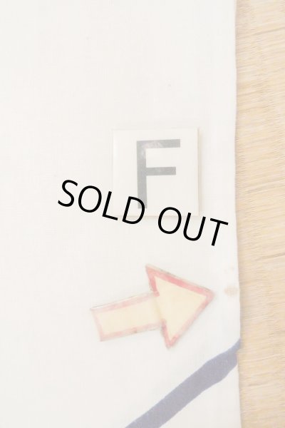 画像19: O0718Z 女性用浴衣（日本製）  綿 白, 線 【中古】【USED】【リサイクル】 ★★☆☆☆【O0718Z】 (19)