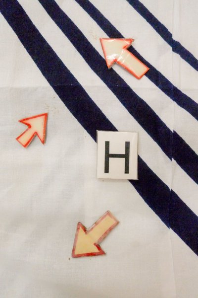 画像21: O0718Z 女性用浴衣(日本製)  綿 白, 線 【中古】【USED】【リサイクル】 ★★☆☆☆【O0718Z】 (21)