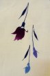 画像5: O0719A 女性用注染浴衣  綿 アイボリー, 花 【中古】【USED】【リサイクル】 ★☆☆☆☆【O0719A】 (5)