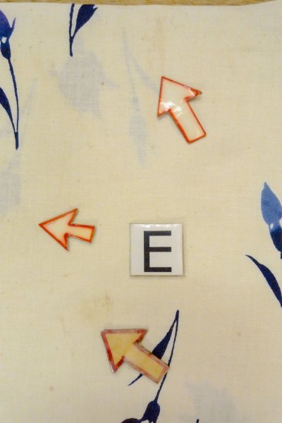 画像18: O0719A 女性用注染浴衣  綿 アイボリー, 花 【中古】【USED】【リサイクル】 ★☆☆☆☆【O0719A】 (18)