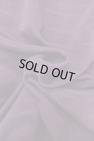 画像11: O0805B 女性用色無地  シルク（正絹） 紫色, 線 【中古】【USED】【リサイクル】 ★★★☆☆【O0805B】 (11)