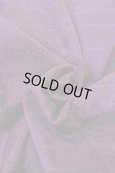 画像12: O0805B 女性用色無地  シルク（正絹） 紫色, 線 【中古】【USED】【リサイクル】 ★★★☆☆【O0805B】 (12)