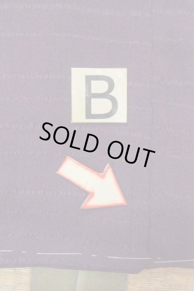 画像15: O0805B 女性用色無地  シルク（正絹） 紫色, 線 【中古】【USED】【リサイクル】 ★★★☆☆【O0805B】 (15)