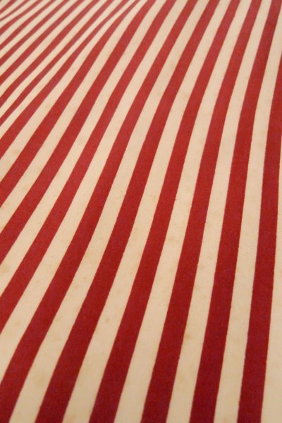 画像8: O0805K 女性用羽織  シルク（正絹） オフ　ホワイト, 縞 【中古】【USED】【リサイクル】 ★☆☆☆☆【O0805K】 (8)