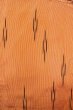 画像3: O0805M 女性用羽織  シルク（正絹） 橙色, 縞 【中古】【USED】【リサイクル】 ★★★☆☆【O0805M】 (3)