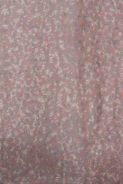 画像4: O0805R 女性用羽織  ウール 茶色, 花 【中古】【USED】【リサイクル】 ★★☆☆☆【O0805R】 (4)