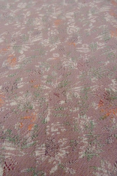 画像9: O0805R 女性用羽織  ウール 茶色, 花 【中古】【USED】【リサイクル】 ★★☆☆☆【O0805R】 (9)