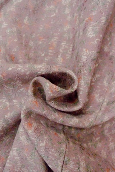 画像11: O0805R 女性用羽織  ウール 茶色, 花 【中古】【USED】【リサイクル】 ★★☆☆☆【O0805R】 (11)