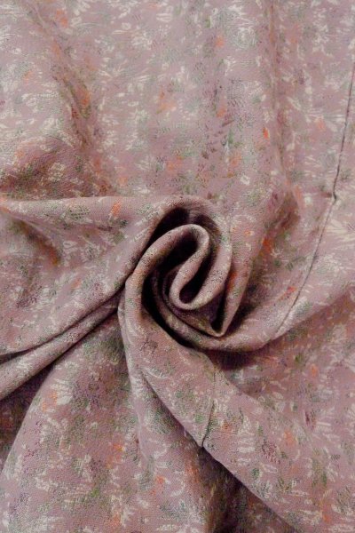 画像12: O0805R 女性用羽織  ウール 茶色, 花 【中古】【USED】【リサイクル】 ★★☆☆☆【O0805R】 (12)