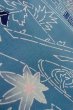 画像9: O0805S 女性用羽織  シルク（正絹） 灰色がかった青, もみじ 【中古】【USED】【リサイクル】 ★★☆☆☆【O0805S】 (9)