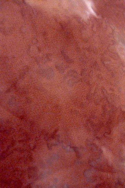 画像5: O0805U 女性用羽織  シルク（正絹） 深いえんじ, ぼかし 【中古】【USED】【リサイクル】 ★★★★☆【O0805U】 (5)