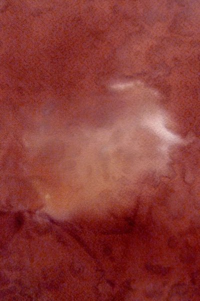 画像6: O0805U 女性用羽織  シルク（正絹） 深いえんじ, ぼかし 【中古】【USED】【リサイクル】 ★★★★☆【O0805U】 (6)